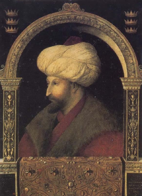  Portrait of the Ottoman sultan Mehmed the Conqueror